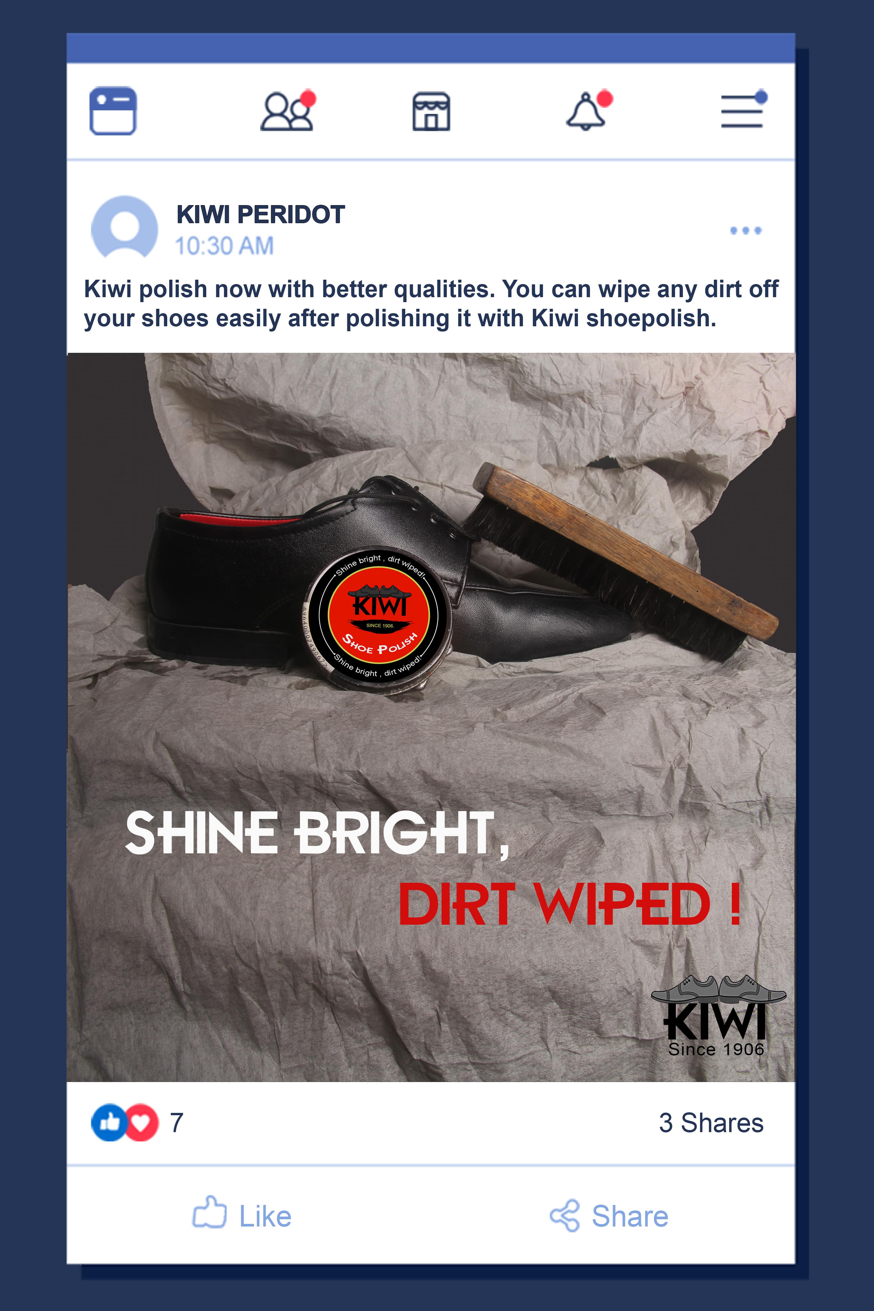 Kiwi Facebook Advertisement